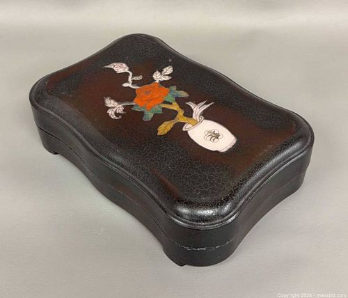 Antique Hand Decorated Chinese Inkstone (1 of 5)