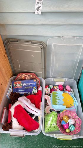 Mixed Holiday Decorations Lot – Christmas & Easter B (1 of 9)