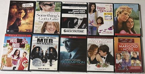 New Sealed Lot of 10 DVDs - Assorted Drama, Romance, Comedy, Action  (1 of 3)
