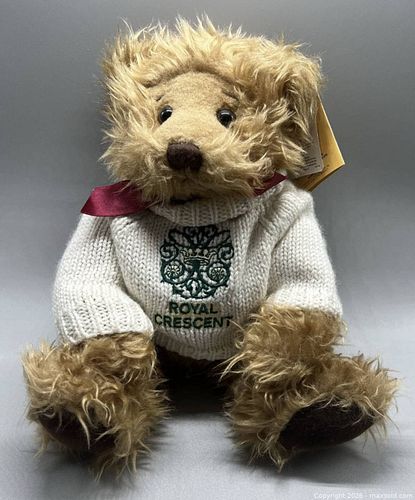 Russ Gregory Royal Crescent Tan Plush Teddy Bear New With Tags  (1 of 4)