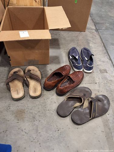 Lot of 4 Men's Mixed Leather, Canvas & Synthetic Shoes (1 of 3)