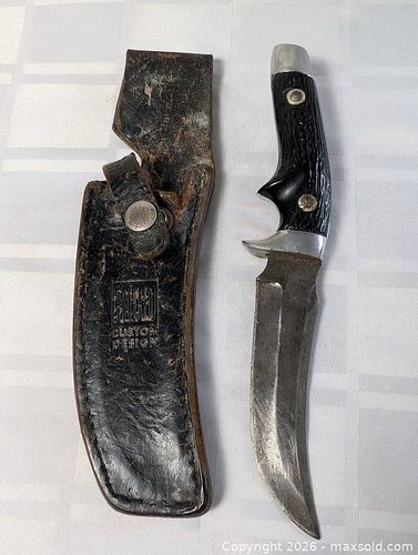 Vintage RUKO Custom Design Cutting Tool With Sheath  (1 of 18)
