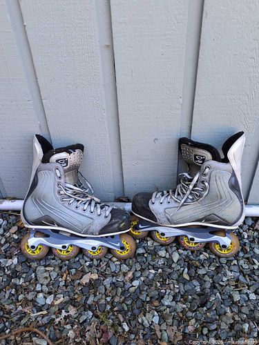 Nike Men's Inline Skates Rollerblades US 9 / EU 43 Gray Black (1 of 6)