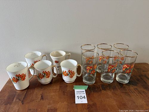 Commemorative Saskatchewan 75th Mug & Glass Set, 11 pcs (1 of 6)