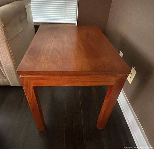 Teak End/Side Table  (1 of 6)