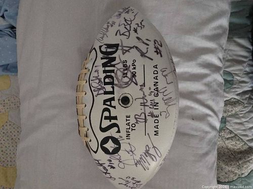 Spalding Toronto Argonauts White-Panel Football (Signed) (1 of 3)