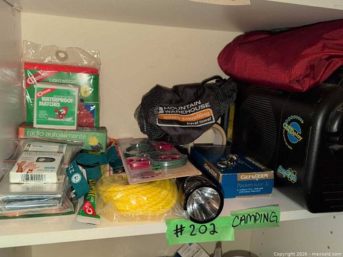 Camping/Outdoor Gear Bundle with Radio, Pocket TV & Supplies (1 of 7)
