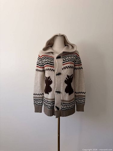 Zara Wool Hooded Button-Up Cardigan Child 11-12 (152 cm) (1 of 4)