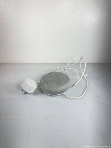 Google Home Mini / Nest Mini Smart Speaker, Chalk (1 of 3)