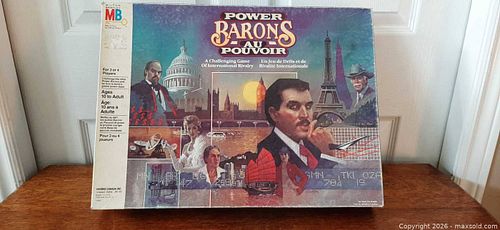 Vintage 1986 Power Barons board game (1 of 5)