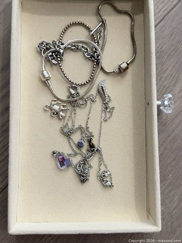 Swarovski & Silver-Tone Jewelry Lot (1 of 5)