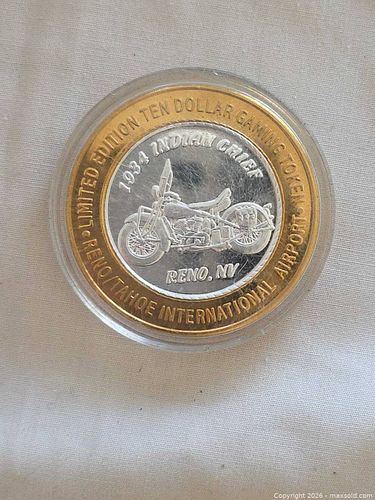 Lot: Harrah's & Starlight Casino Tokens with Monkees Guitar (1 of 13)