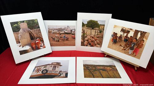 Set of 6 Matted Color Photographic Prints, 16x20 (1 of 9)