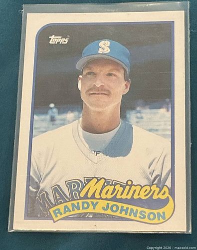 Randy Johnson Rookie Card from 1989 (1 of 3)