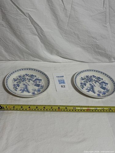 Collectible Figgjo Flint Side Plates Lotte Pattern Turi Norway  (1 of 5)