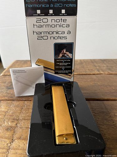 new in the box a 20 note Harmonica (1 of 4)