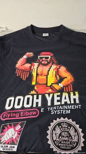 Macho Man Flying Elbow Wrestling T Shirt (1 of 2)