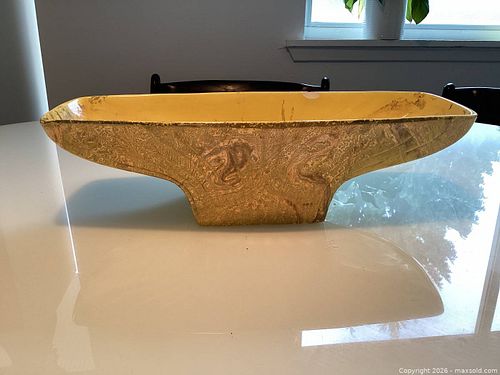 Mid-Century Modern pedestal console bowl produced by Lane & Co.  (1 of 10)