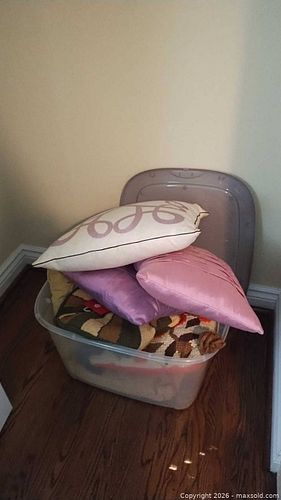 Knitted & Satin Throw Pillows with Embroidery B (1 of 11)