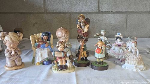 Figurines lot, Royal Doulton, Anri, Frankenthal,  (1 of 11)