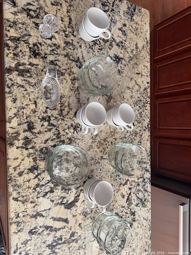 Mixed Glass & White Ceramic Bowls, Cups and Accessories (7-10 pc) (1 of 6)