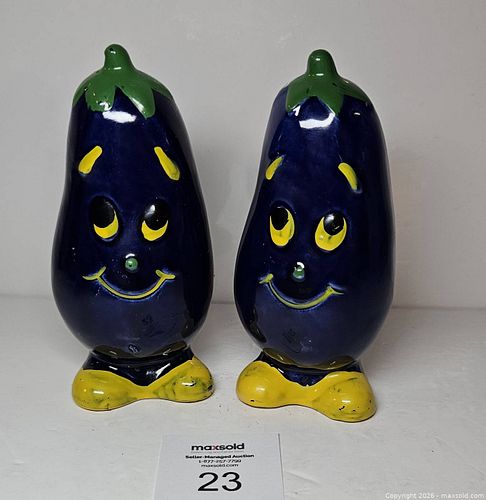 Anthropomorphic Salt and Pepper Eggplant (1 of 4)