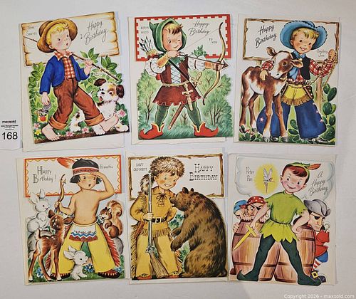 Vintage Character Cards (1 of 3)