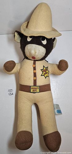 Vintage Ganz Smokey the Sherriff Bear (1 of 6)