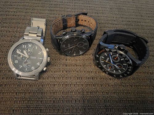 Lot fossil watches  (1 of 5)