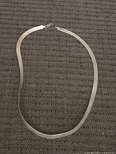 Sterling silver necklace  (1 of 3)