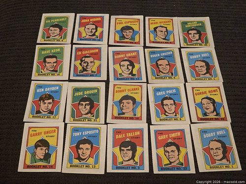 Vintage miniature sports players booklets  (1 of 5)