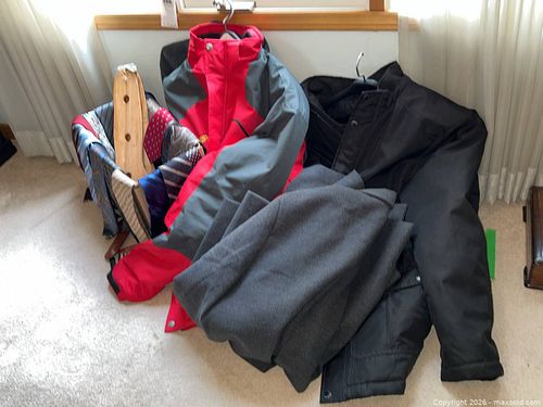 Men's Outerwear Lot with Ties and Pins (1 of 20)