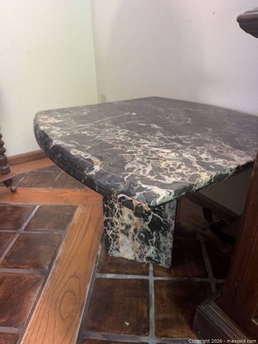 Black Marble Coffee/Side Table- 4  (1 of 7)