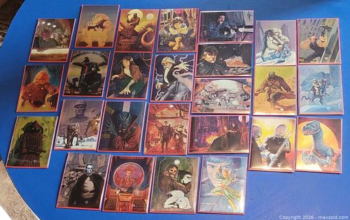 1996 Topps Finest Star Wars Trading Cards (26) Chromium Finish  (1 of 7)