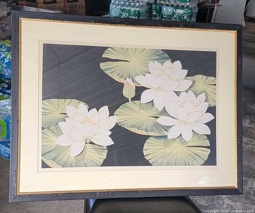 Large Framed Lily Pad Print  (1 of 3)