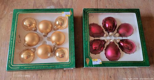 Vintage Christmas by Krebs Glass Christmas Ornaments  (1 of 3)