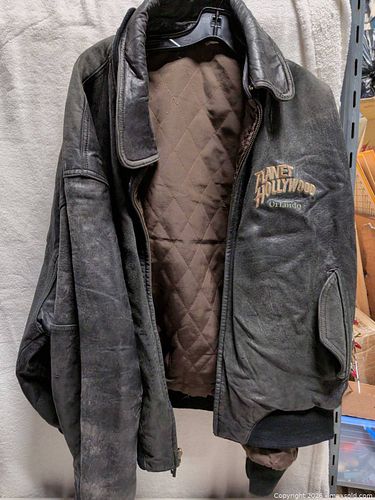 1990s planet Hollywood bomber jacket (1 of 3)