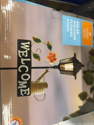 Solar & Electric Garden Stakes, Ceramic Village Pieces, String Lights (1 of 4)