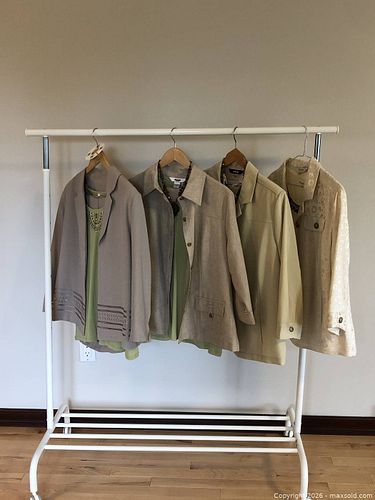 TanJay & Alia Women's 4-Piece Cruise Outfit: Jackets, Blouse & Pants (1 of 5)