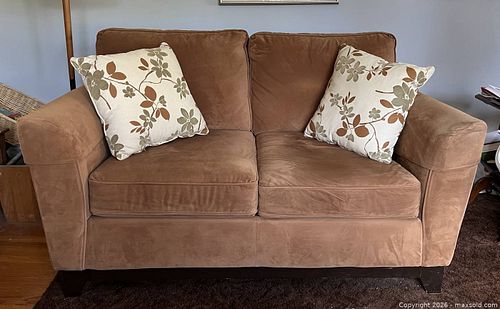 Fabric Couches and Love Seat (1 of 3)