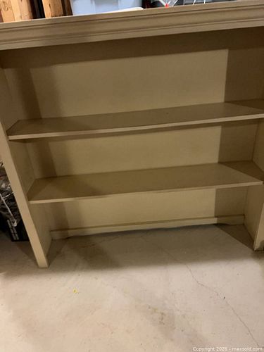 Desktop solid maple wood book self ( desk not included) (1 of 4)