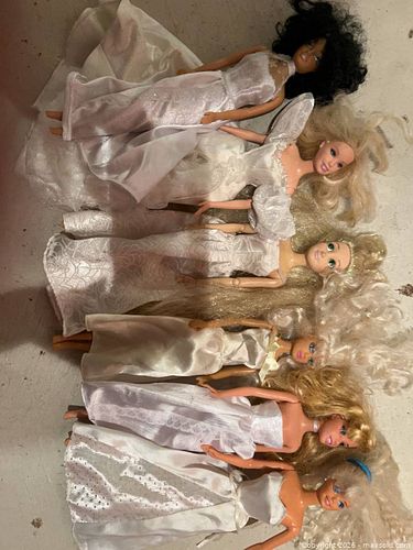 Wedding collection of Barbies (1 of 5)