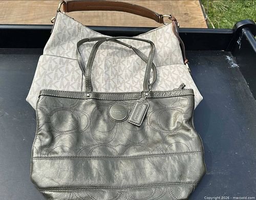 Authentic Designer Coach & Michael Kors Shoulder Bag and Tote Handbags  (1 of 8)