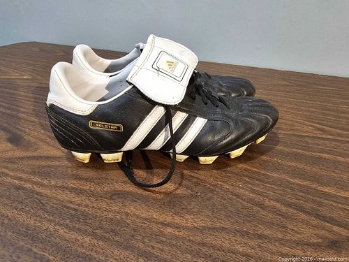 Adidas Telstar Soccer Cleats Men's 8 Black/White (1 of 13)
