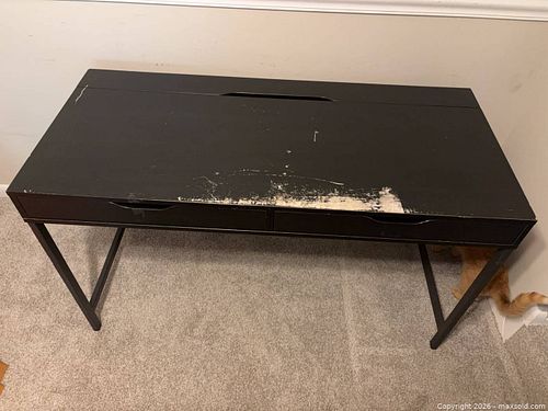 Black IKEA Desk (1 of 4)