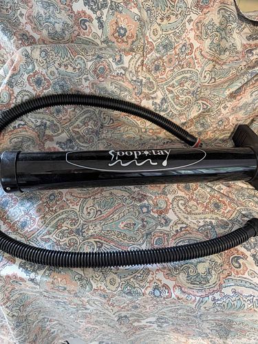 Hoop-tay Black Hand Pump, Handheld Portable (1 of 3)