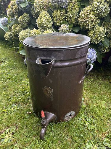 Antique Metal Tea Urn / Water Boiler (Sumerling & Co. Limited) (1 of 4)