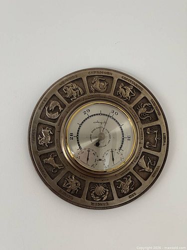 Vintage Zodiac Barometer, Thermometer and Humidity Weather Station by Airguide (1 of 12)
