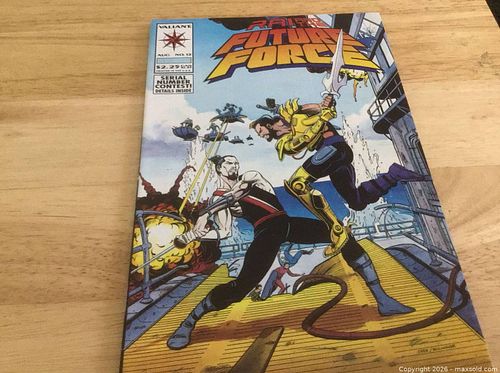 Valiant Rai and the Future Force No. 12 Comic Book (1 of 3)