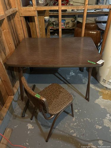 Laminate Table and Metal Chair (1 of 13)